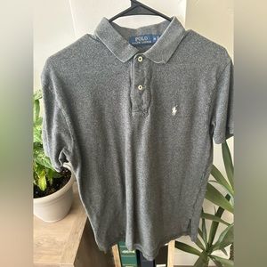 Real Ralph Lauren polo grey collard